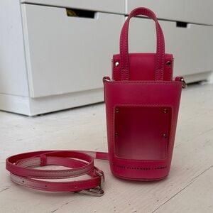 Brandon Blackwood + Starbucks Pink Mini drink and phone Sling Crossbody Bag